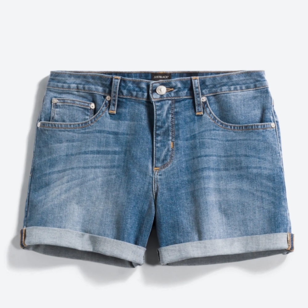 Just Black Denim Shorts
